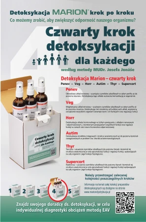 Czwarty krok detoksykacji Marion – Regeneracja sieci neuro-hormonalno-odpornościowe