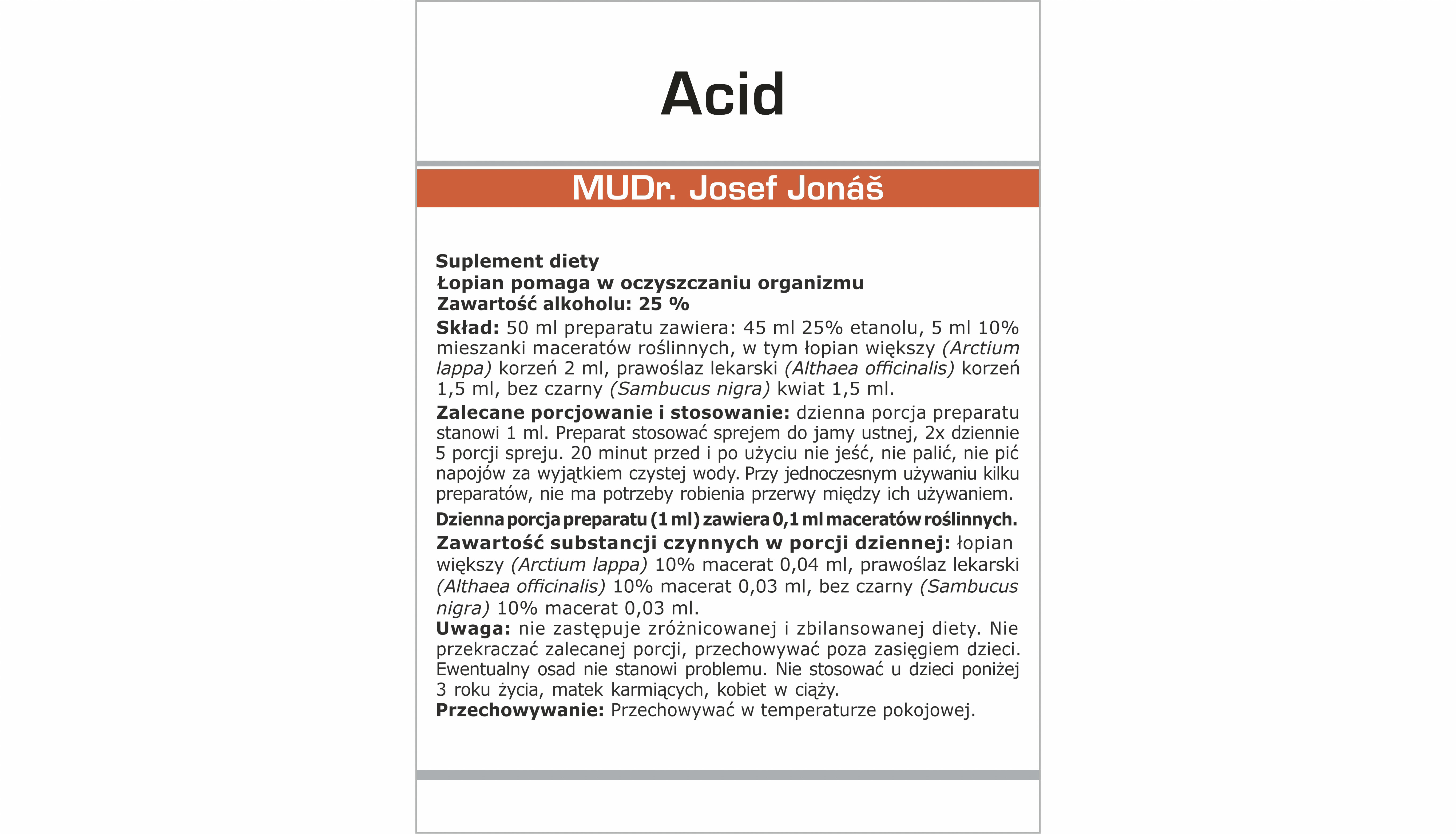 Acid Marion – preparat wspierający odkwaszanie organizmu