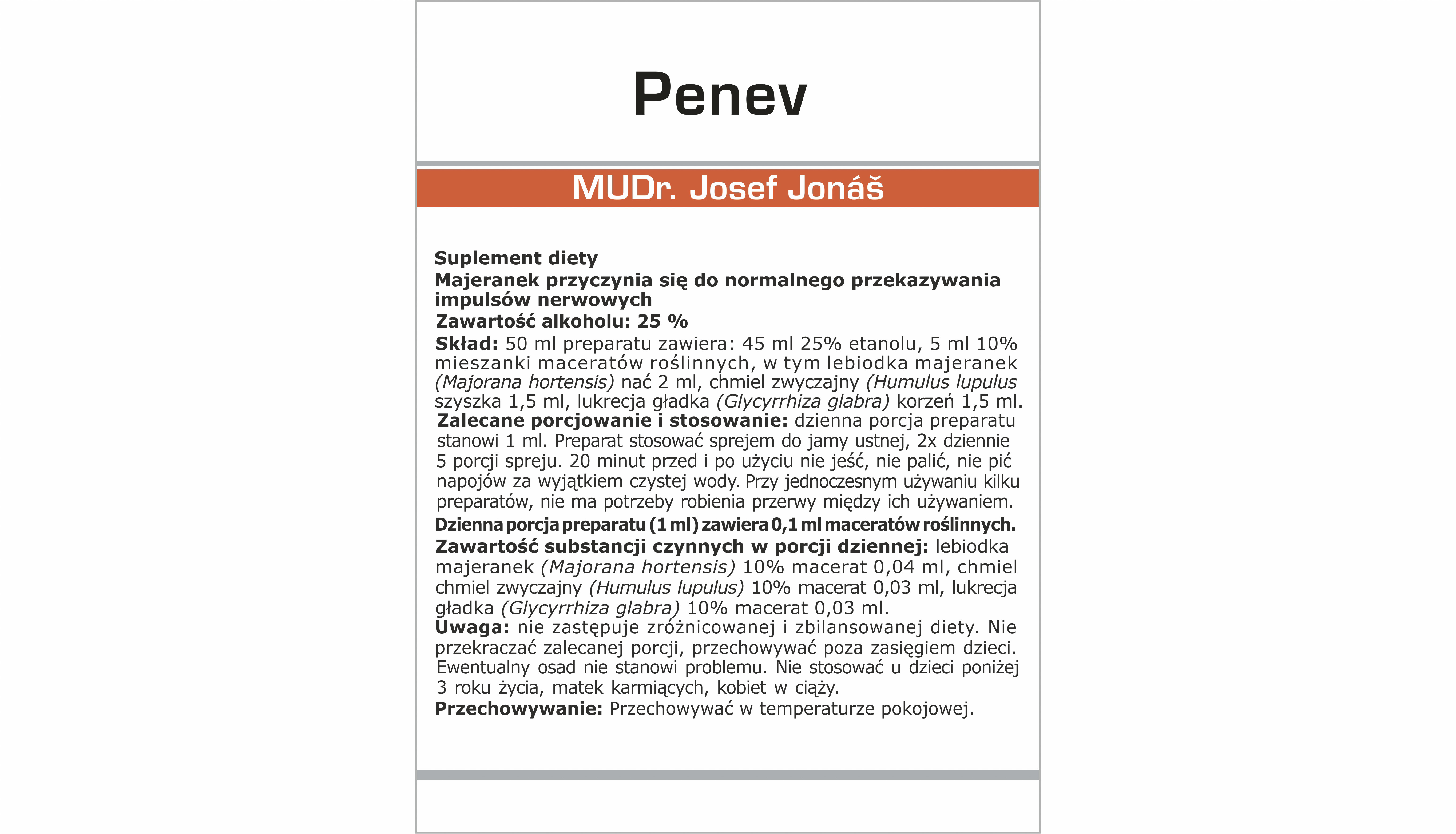 Penev Marion – naturalne wsparcie organizmu w utrzymaniu równowagi obwodowego układu nerwowego